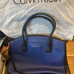 New never used Calvin Klein Women's Blue Handbag